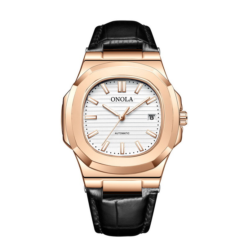 ONOLA Casual Business Calendar Waterproof Luminous Automatic Mechanical Watch