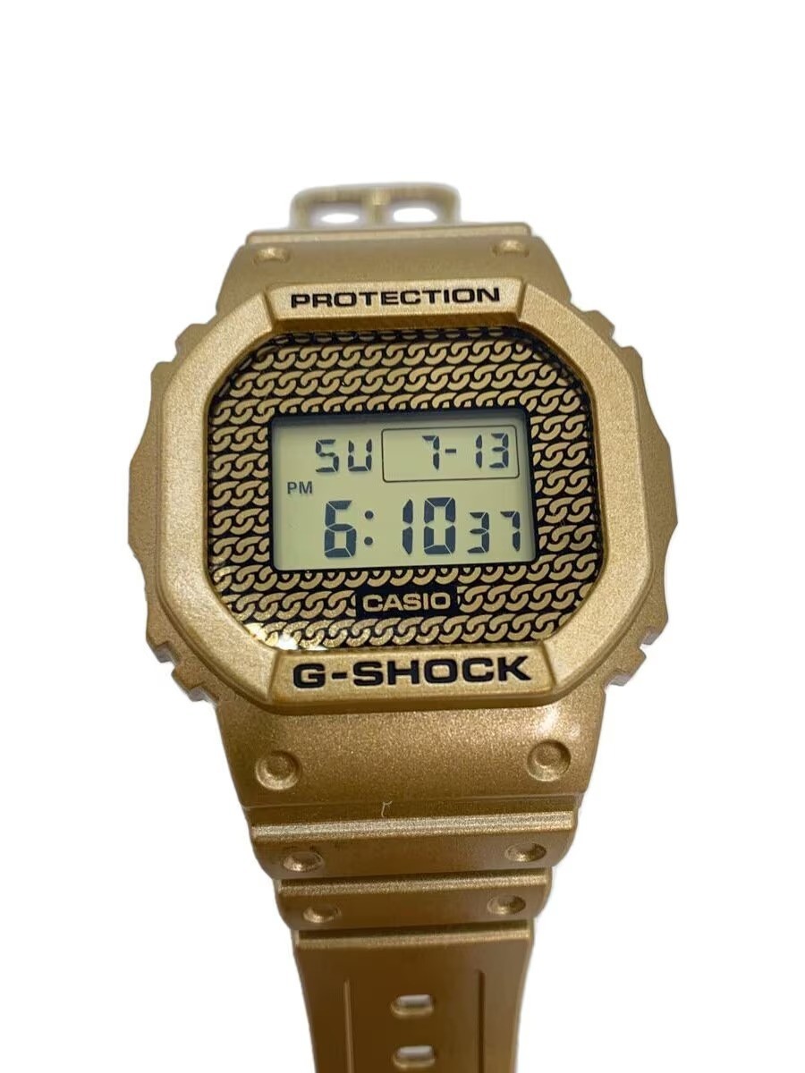 CASIO G-SHOCK DWE-5600HG-1JR Gold Resin Quartz Digital Watch