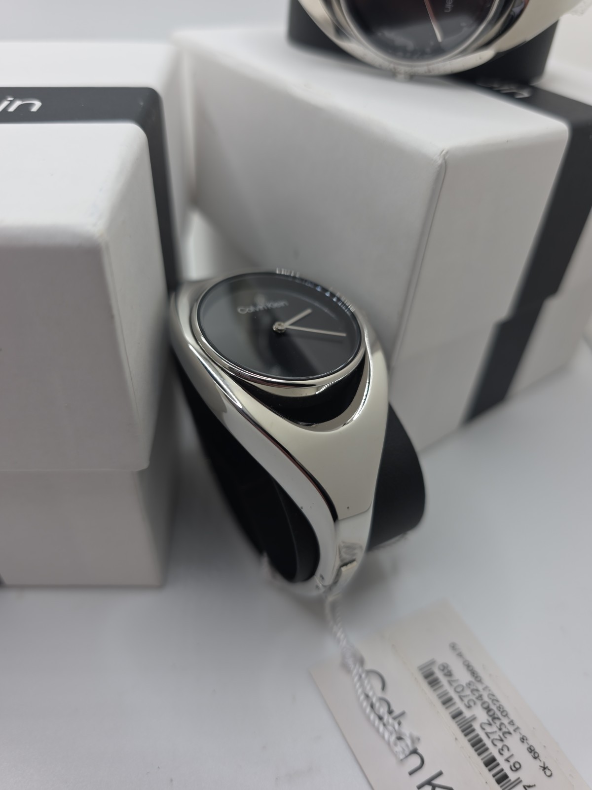 Calvin Klein Women’s Stainless Steel Tapered Bangle Watch 33mm