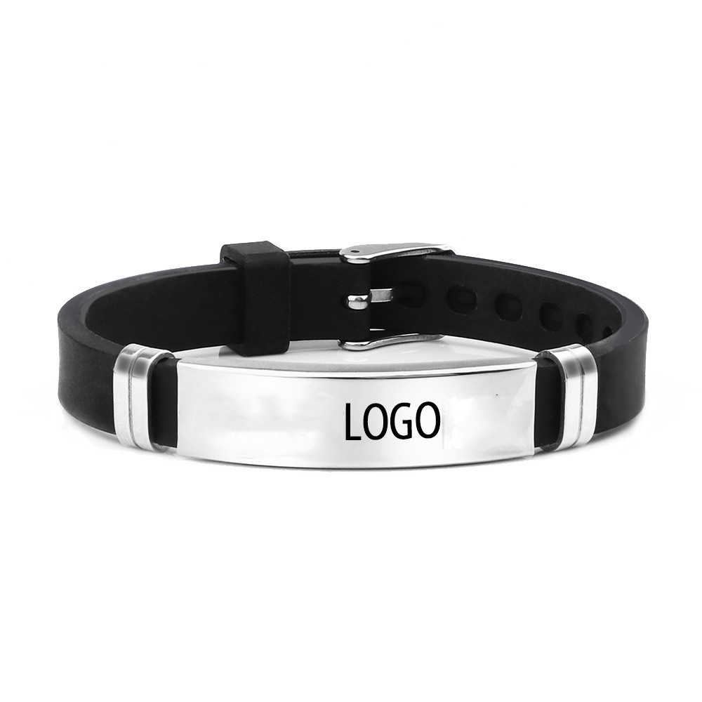 Custom Engraved Medical ID Bracelet Emergency Medical Alert Men’s Wristband