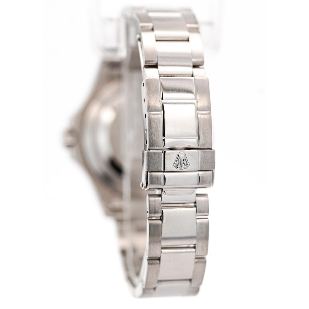 Rolex Yachtmaster 16622 40mm Platinum Bezel Ruby Gem Dial Steel Oyster Watch