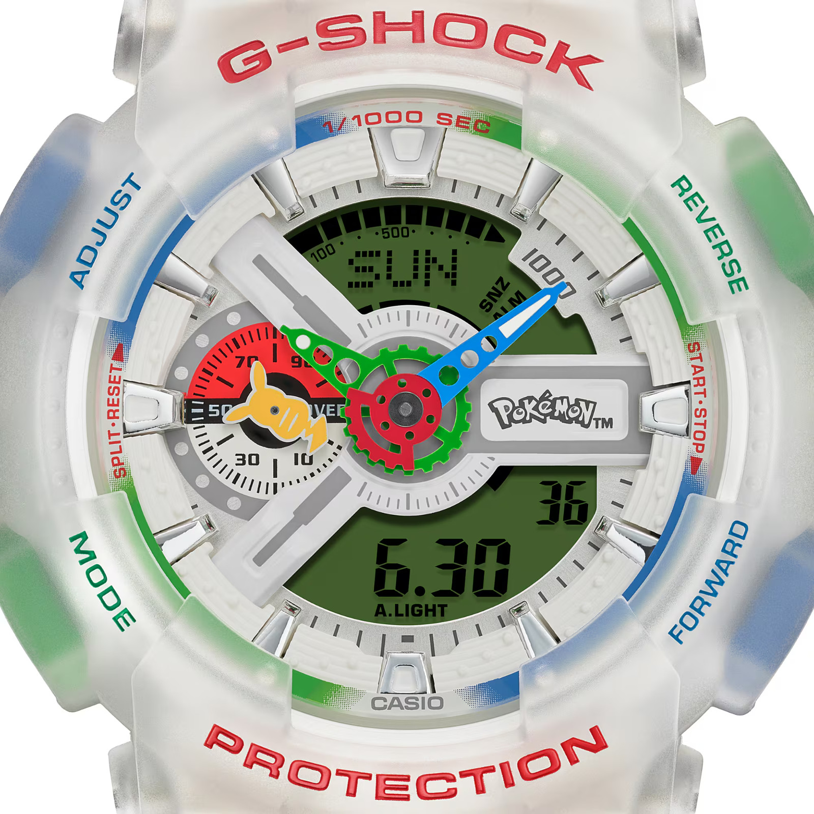New Casio G-Shock Pokeman Special Limited Edition Watch GA110PKM-7A