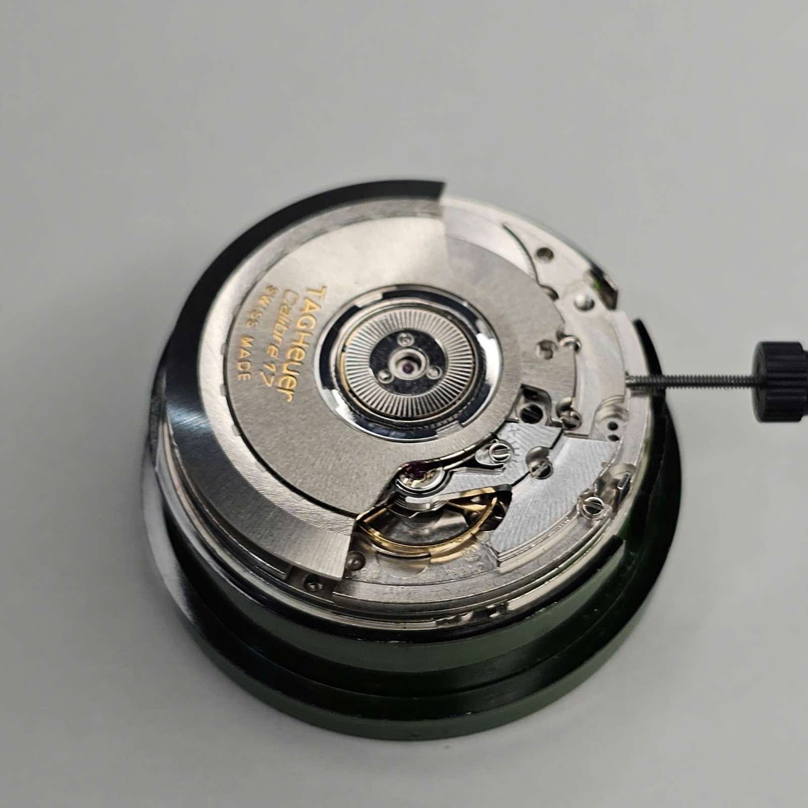 ETA 2894-2 Auto Chrono Movement | TAG Heuer Calibre 17 | 3-Register | White Date