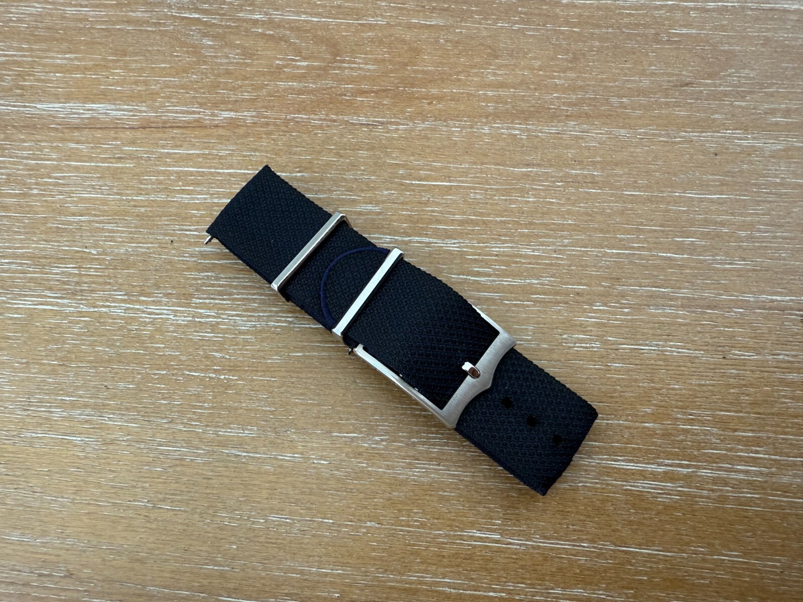 Tudor Black Bay 22mm Navy Blue Fabric strap with Stainless steel Buckle M79230B
