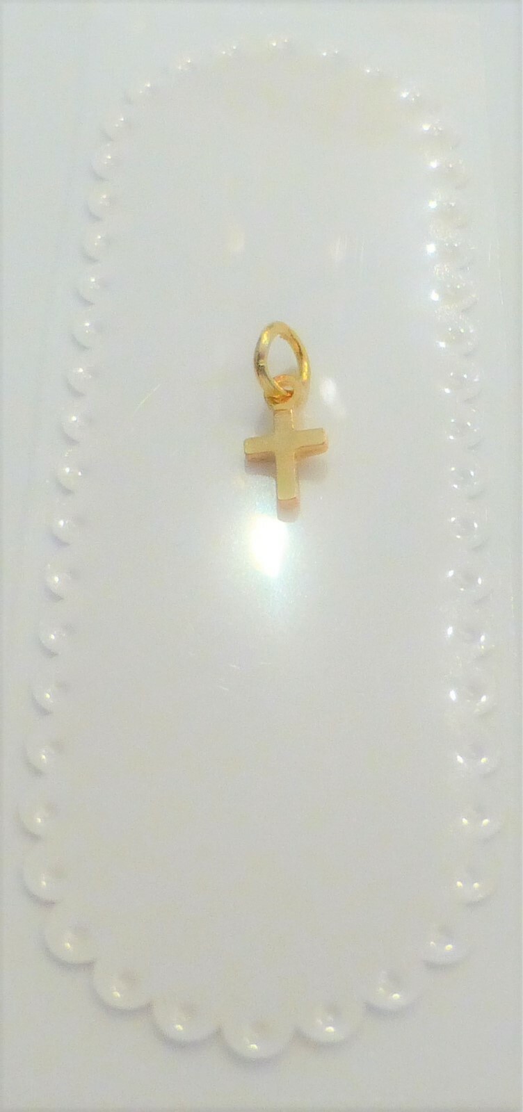 Small Tiny Cross Pendant Charm Minimalist Please Choose Color.