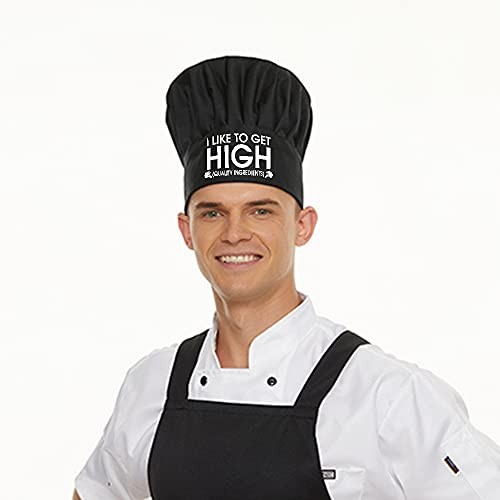 AGMDESIGN Funny Chef Wear, Funny Chef Hat, I Like to Get Ingredients,