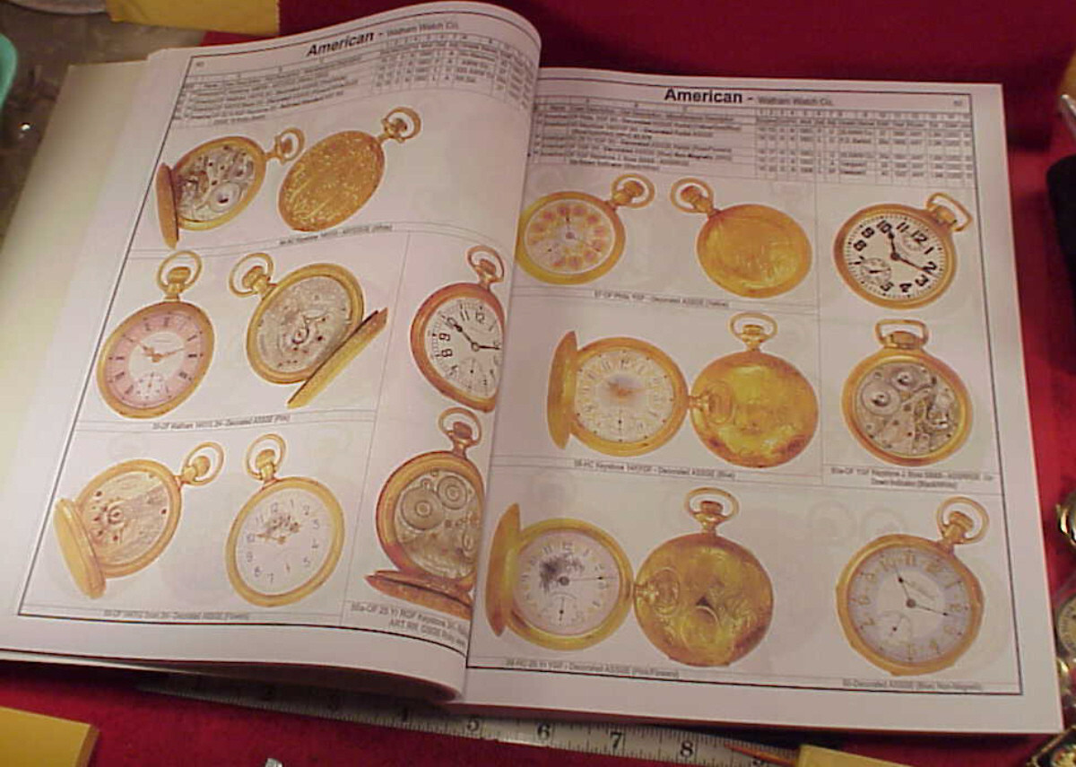 BEGINNING TO END BOOK VINTAGE AMERICAN POCKET WATCHES ROY EHRHARDT 469 pages