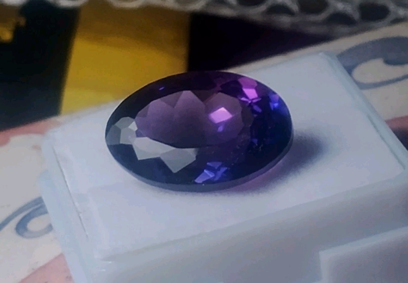 11.15CT Flawless Natural Purple Pink Sapphire Excellent Oval Cut 15.1×10.1×7.1mm