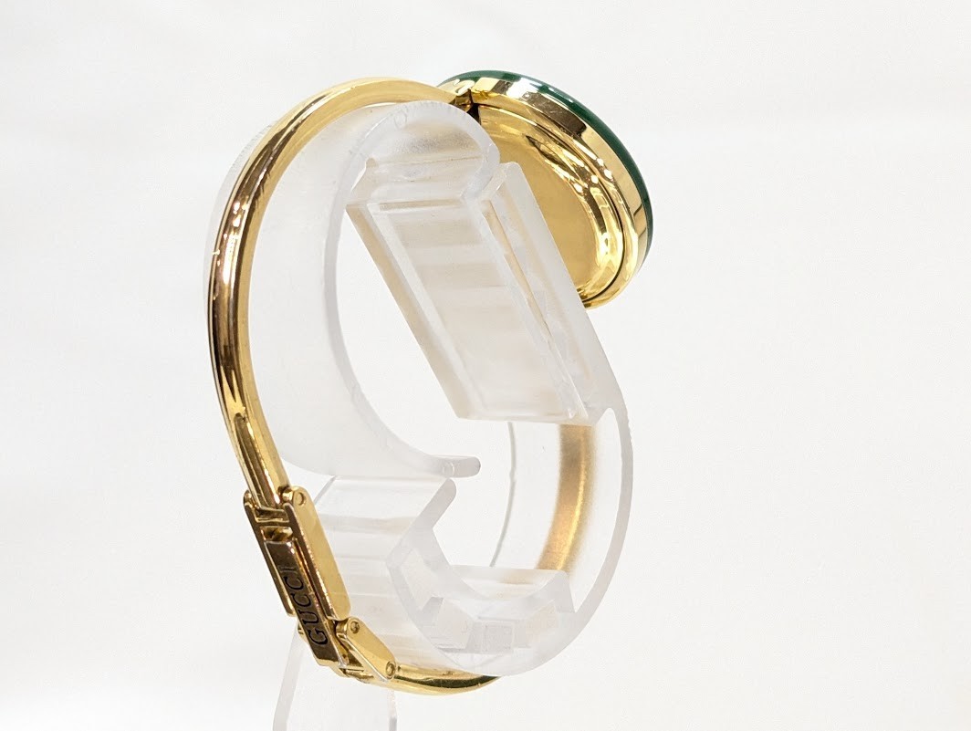 GUCCI Change Bezel 11/12.2 Watch Quartz Gold BOXED Women’s Working Authentic