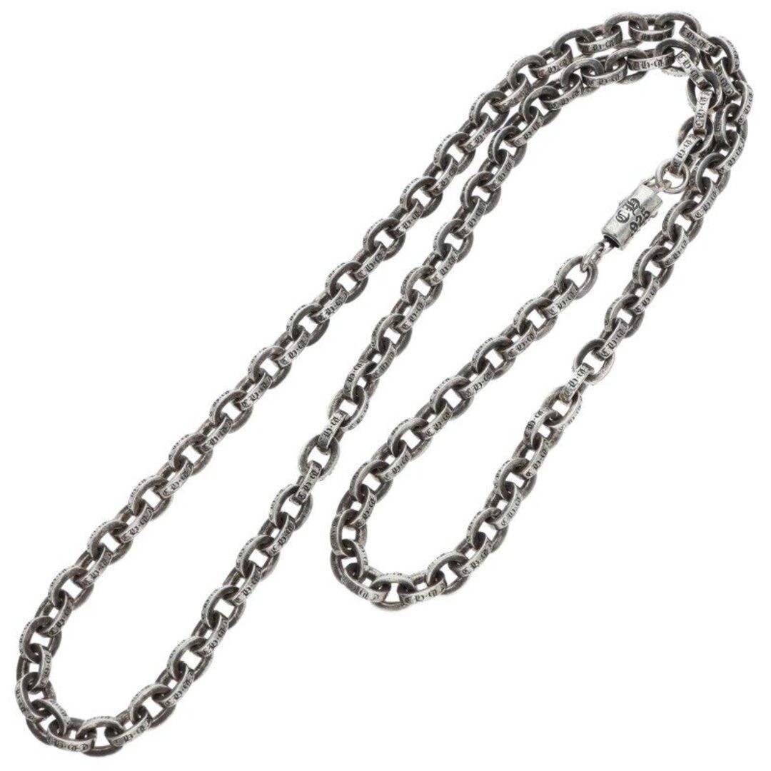 Chrome Hearts PAPER CHAIN 18 18inch Silver Necklace Men’s Used 8956dea5168bf75bf