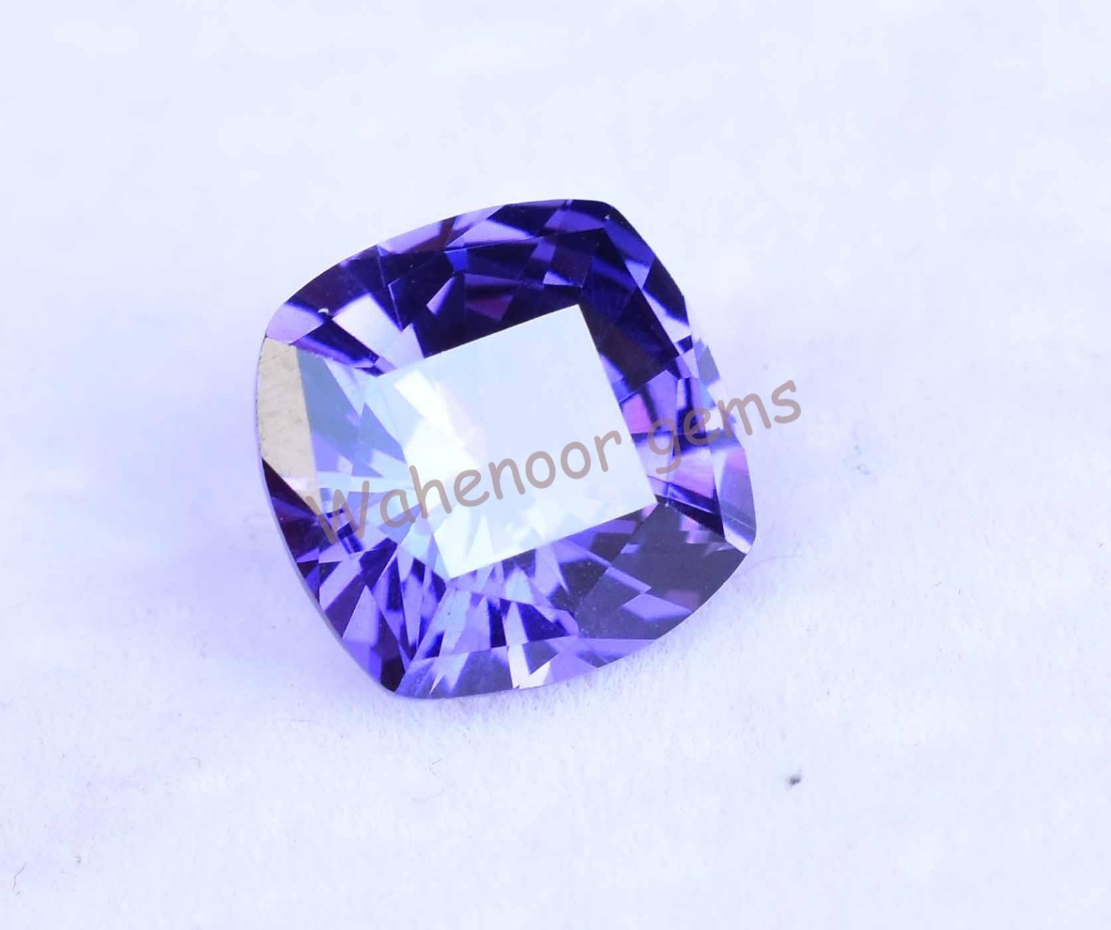 Natural 7.35 Ct Boysenberry Sapphire Cushion Master Shape Certified Gemstone