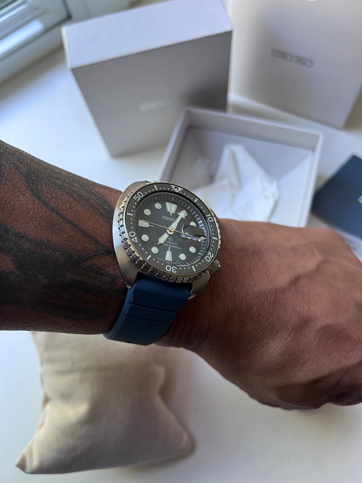 SEIKO Prospex Blue Limited Edition Automatic Watch – SRPF77