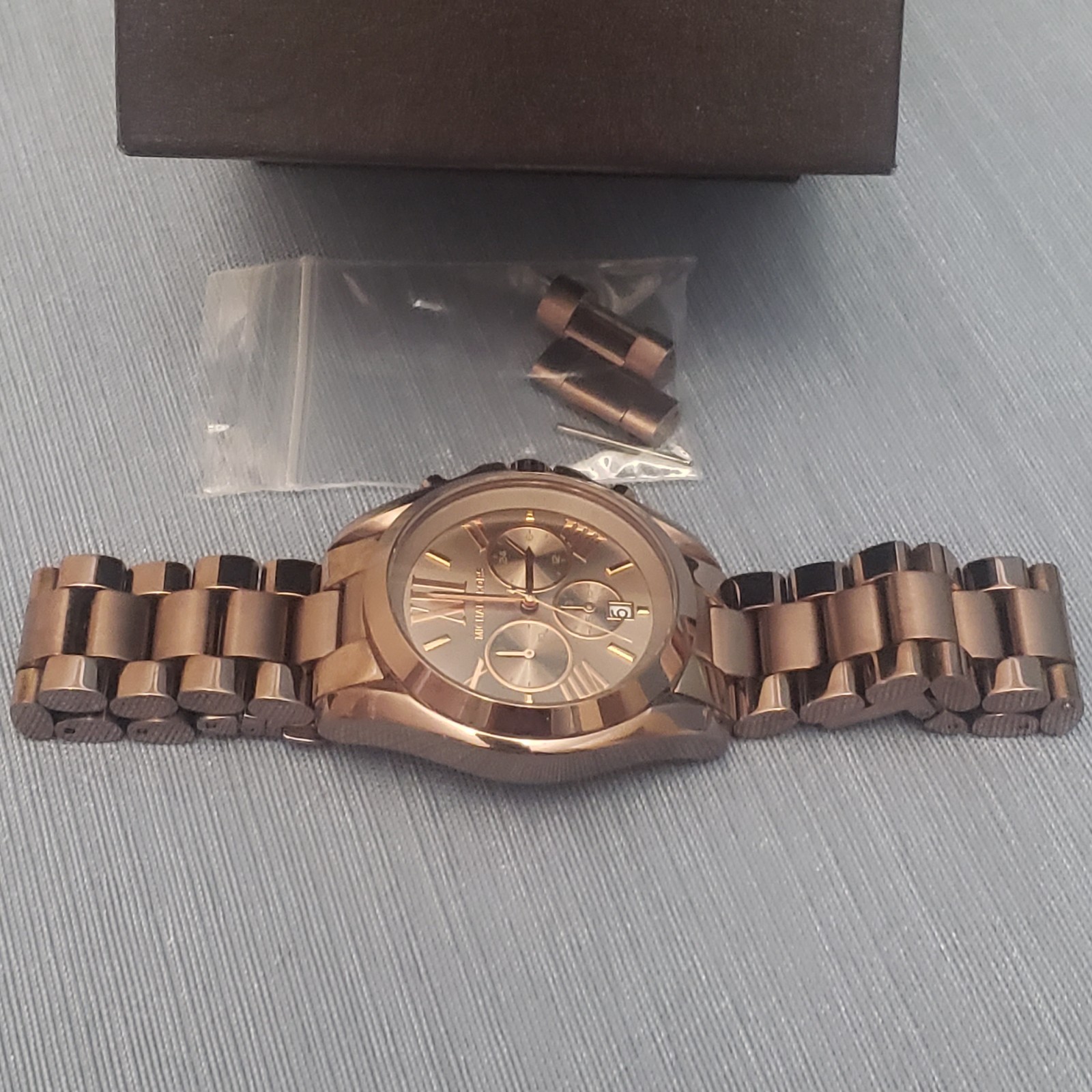 Michael Kors Bradshaw Sable Unisex Adults Watch – MK6247 Rose Gold