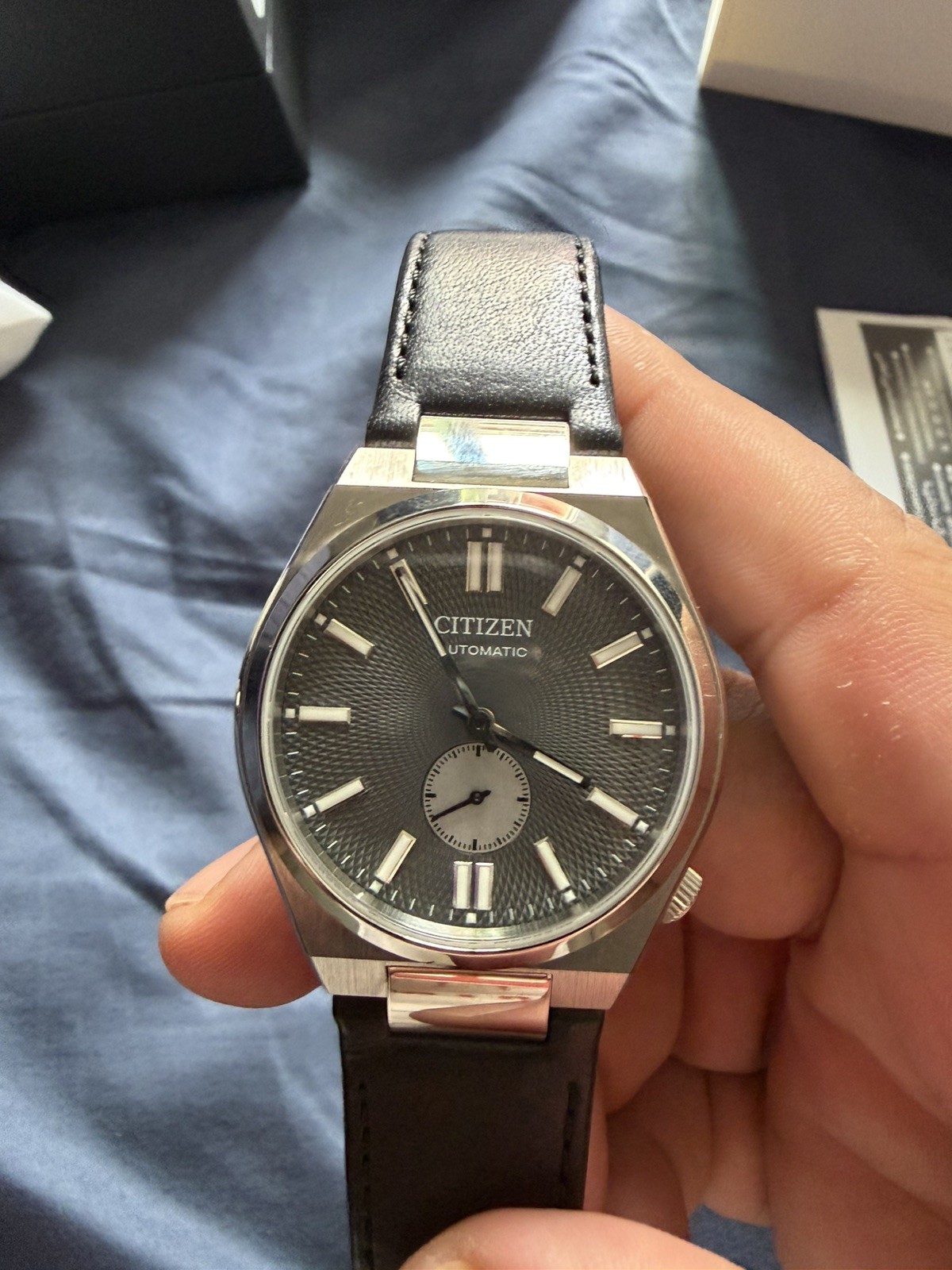 Citizen Tsuyosa Sapphire Crystal Automatic Gray Dial NK5010-01H