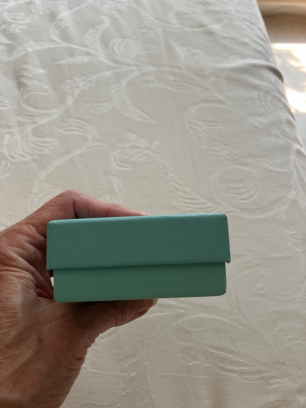 Tiffany & Co. Empty Blue Gift Box Pouch 2pc Set Free Shipping