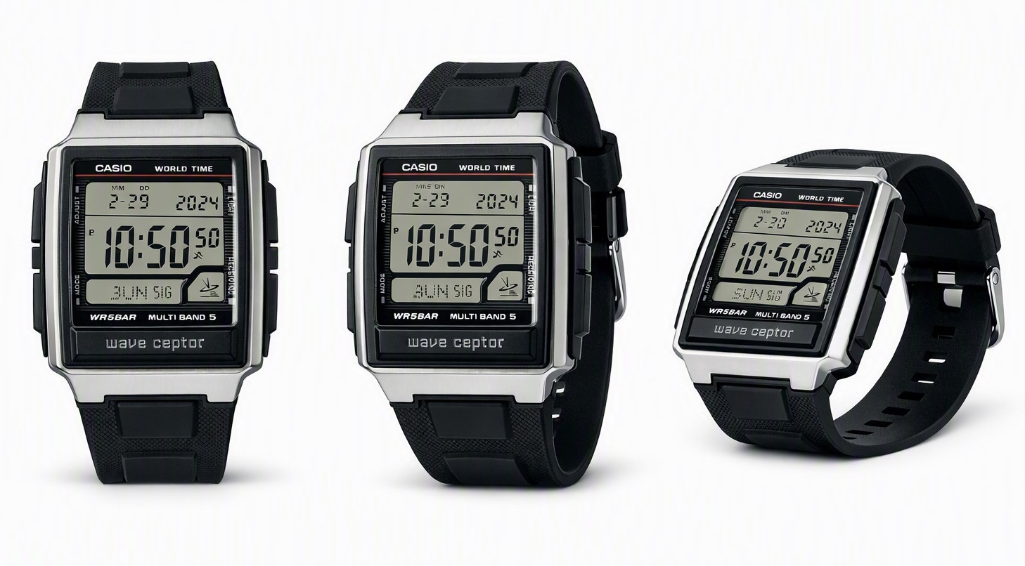 Brand New Authentic CASIO Wave Ceptor Radio-Controlled Watch [WV-59R-1AJF]