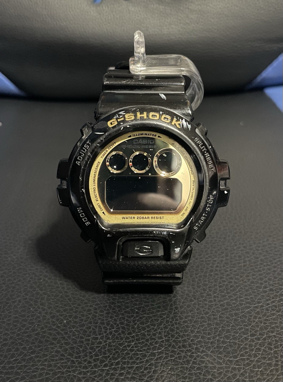 Casio G-Shock DW-6900CB-1 Crazy Colors Series Gloss Black & Gold Men’s Watch
