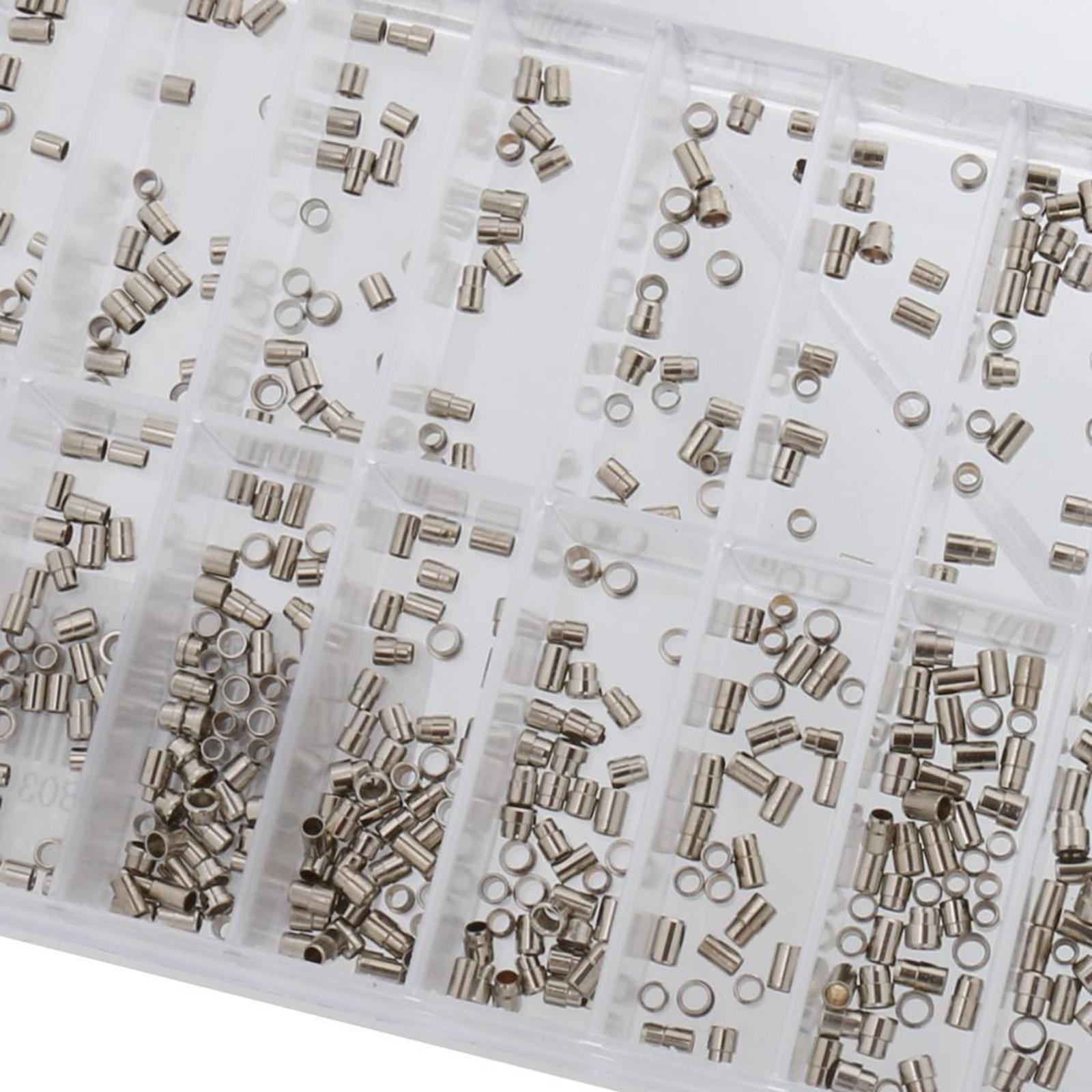 500Pcs 1.5-2.52mm Watch Case Crown Tube Assortment Watchmaker Repair Accessories