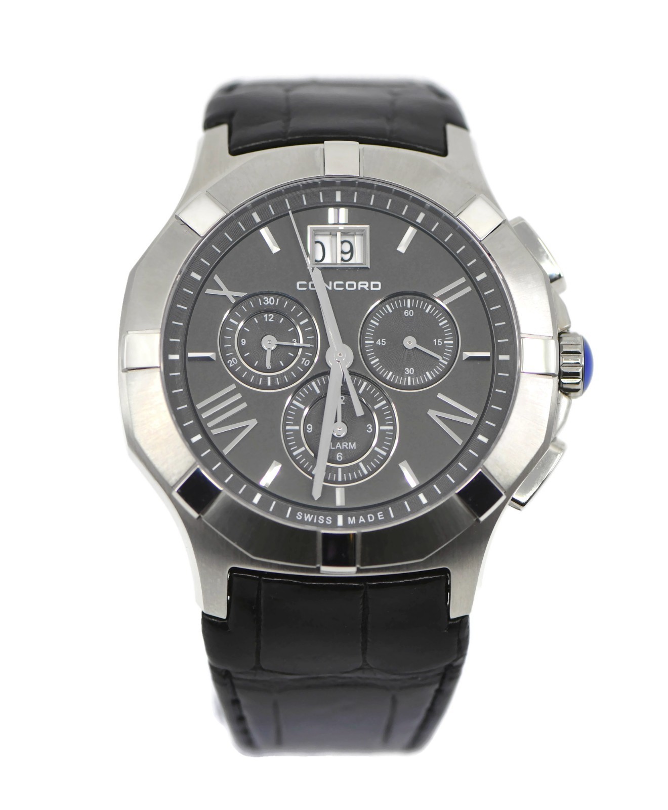 Concord Saratoga Stainless Steel Watch 02.6.14.1072
