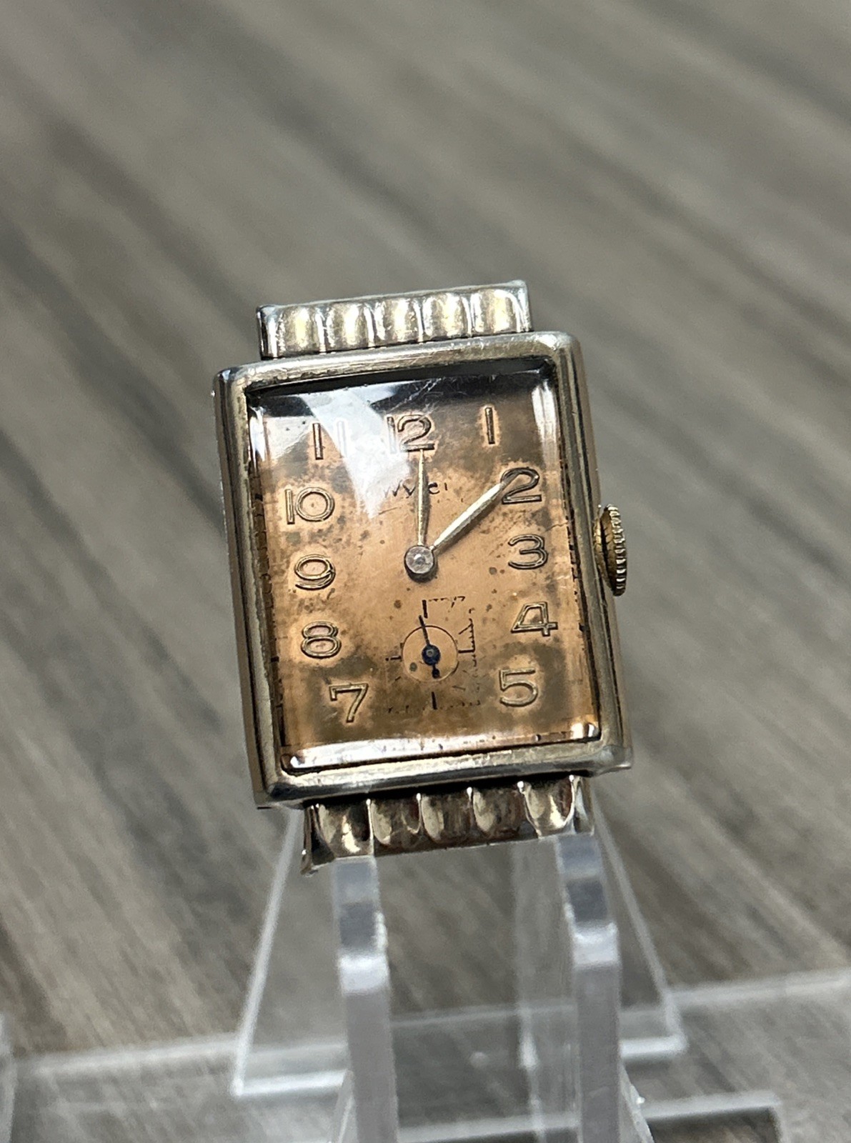 Vintage 1940’s Wyler Watch Agency 17 Jewels Swiss WOB