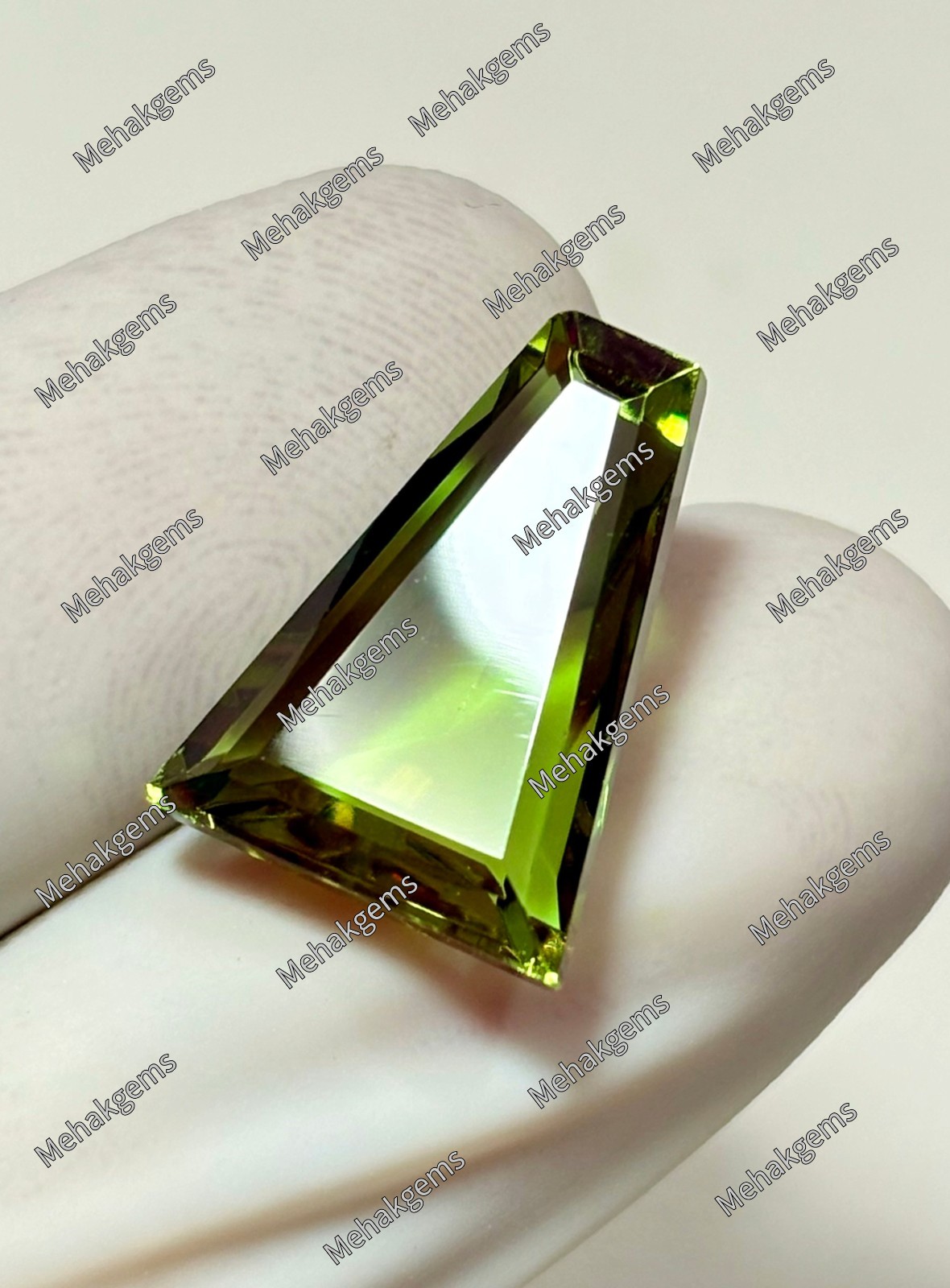12 Ct Color Changing Zultanite Gemstone, Trapezoid Fantasy Cut Statement Stone