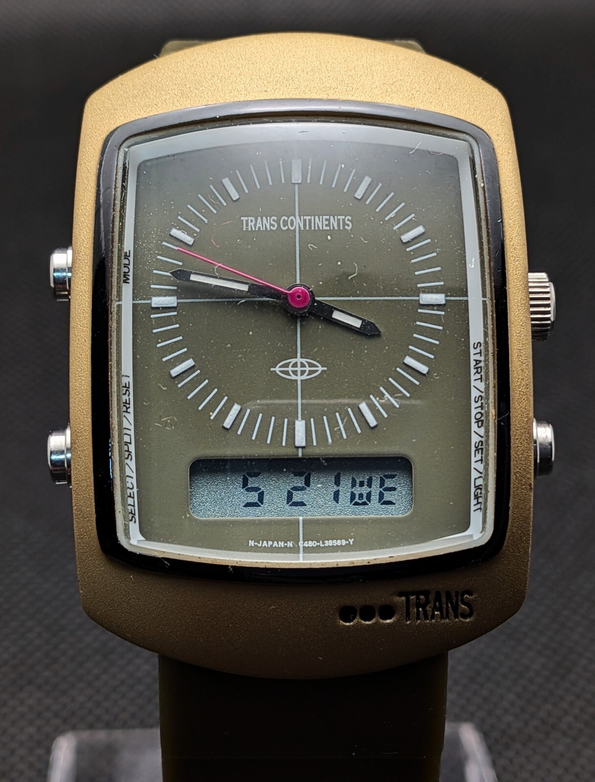 Citizen Collaboration Trans Continents Ana Digi Vintage Watch