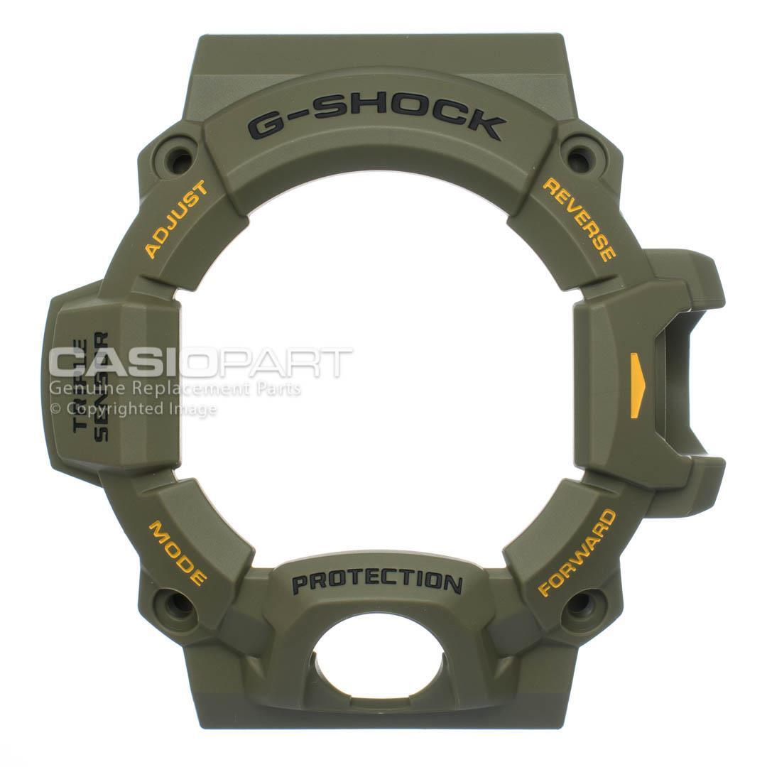Genuine CASIO G-SHOCK Band & Bezel GW-9400 GW9400-3 Original Green Strap & Shell