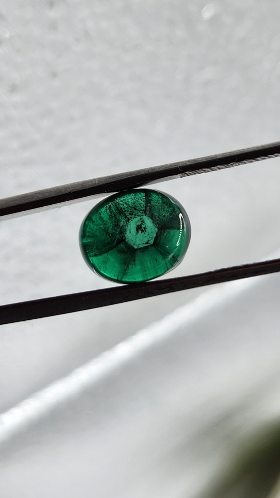 5.46 ct Rare Muzo Colombian Trapiche Emerald Natural Specimen Collector Gem