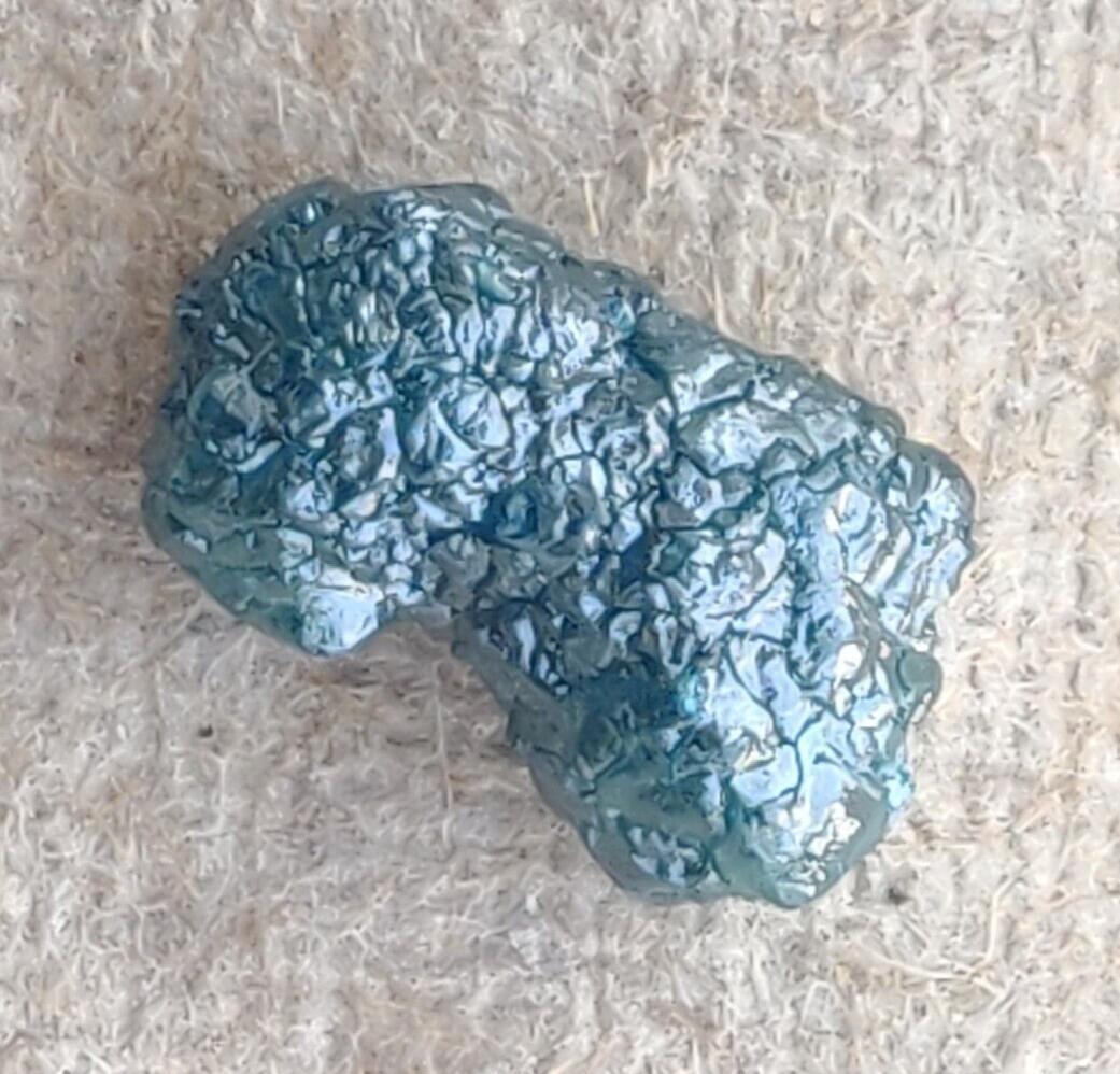 3.05 CT Blue Uncut Natural Loose Rough Diamond For Making Jewelry