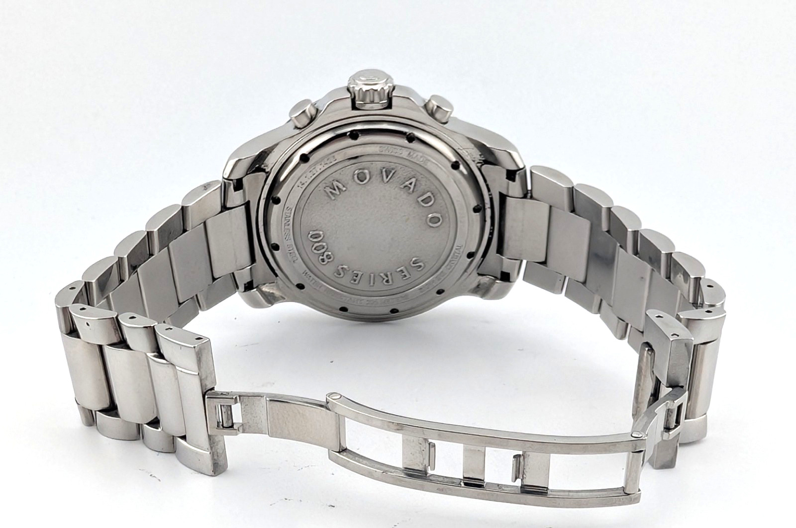 Movado Men’s Series 800 SS W/Black Dial; Model #14.1.27.1426 ~ Special