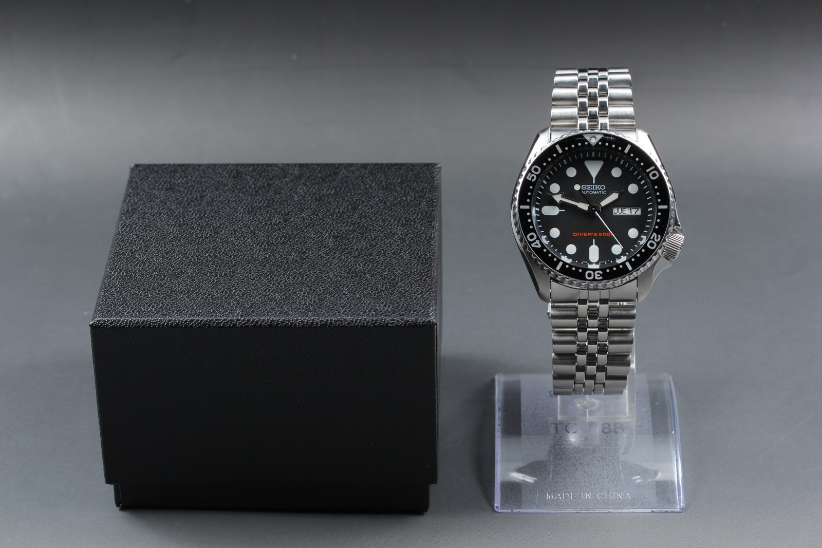[Exc+5] Seiko Scuba Diver’s 7S26-0020 SKX007 Automatic Black 21J Men’s Watch