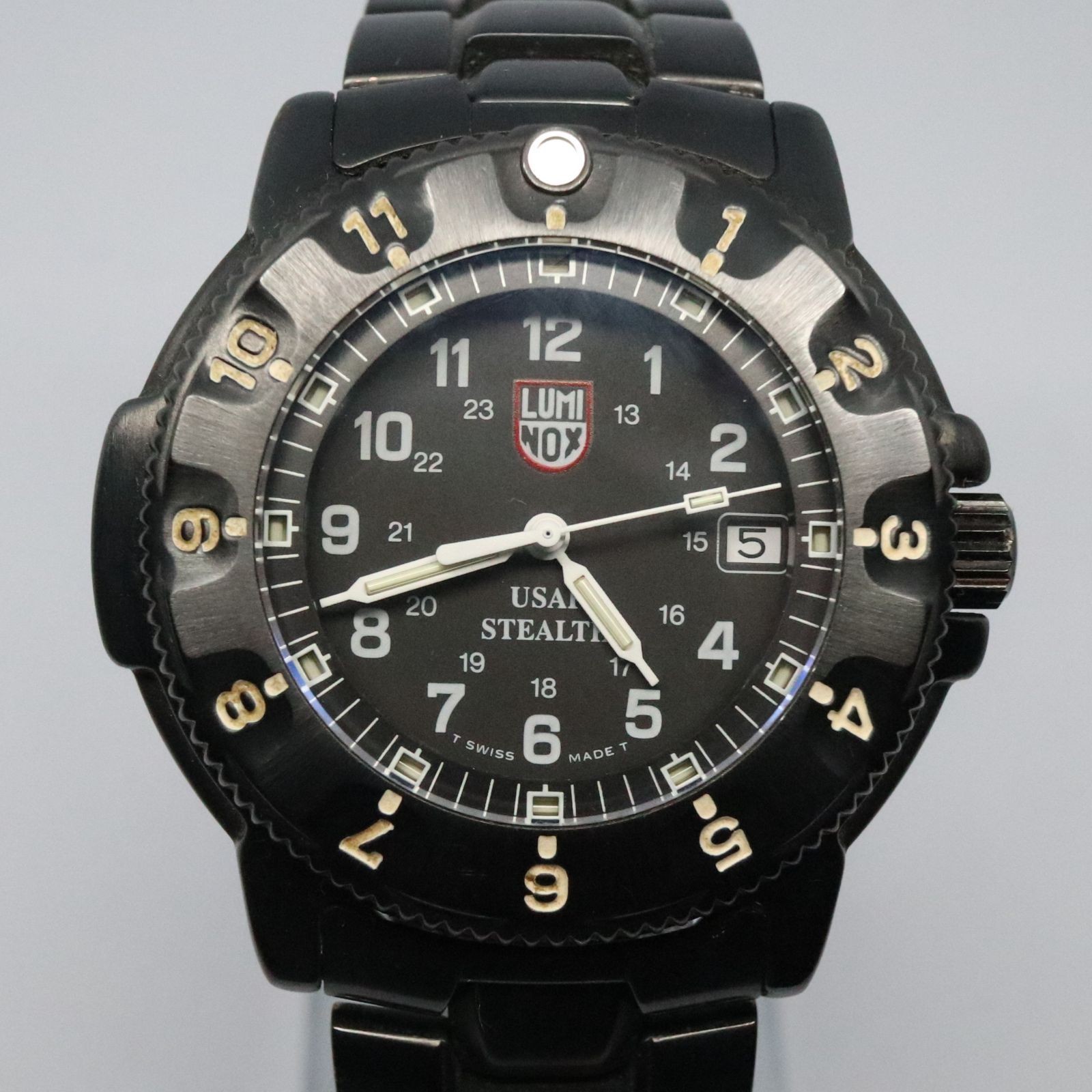 Luminox 3402 USAF Stealth F-117 Nighthawk Watch New Working