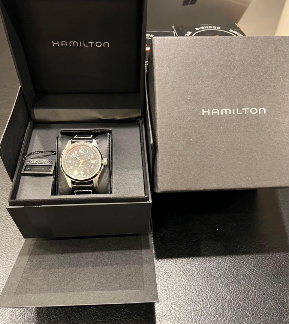 Hamilton Khaki Field Auto H705950 40mm Swiss Automatic Sapphire Full Set JDM