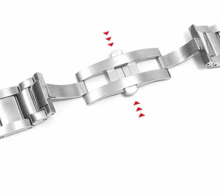 23mm Heavy Stainless Steel Band Strap For Blancpain Fifty Fathoms 5000 5015