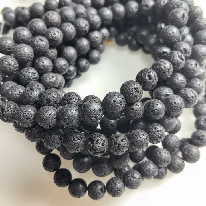10 Strand Natural Obsidian Stone Round Spacer Loose Beads 10mm Jewelry SWC0