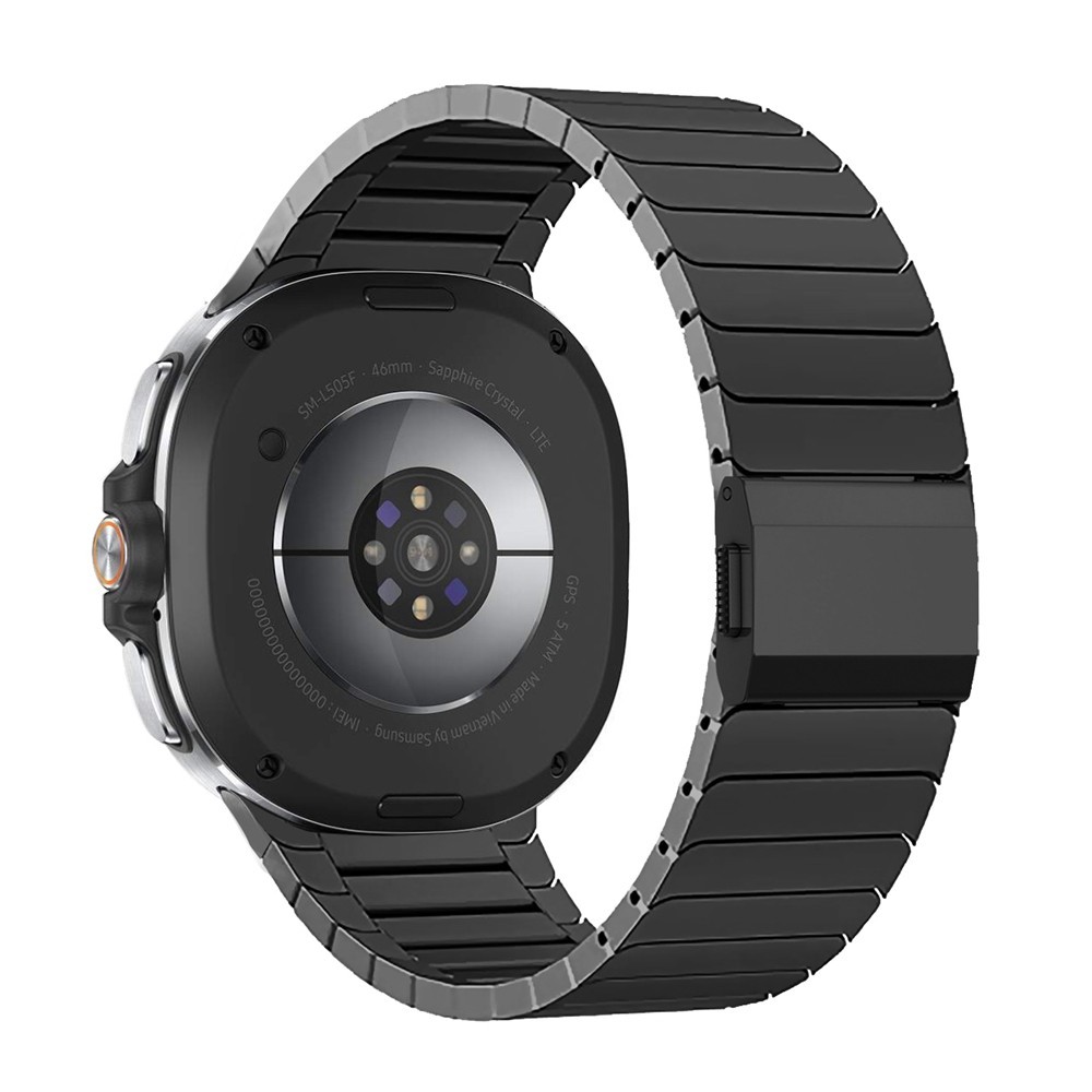 For Samsung Galaxy Watch 8 40mm 44mm Classic 46mm Magnetic Clasp Metal Link Band