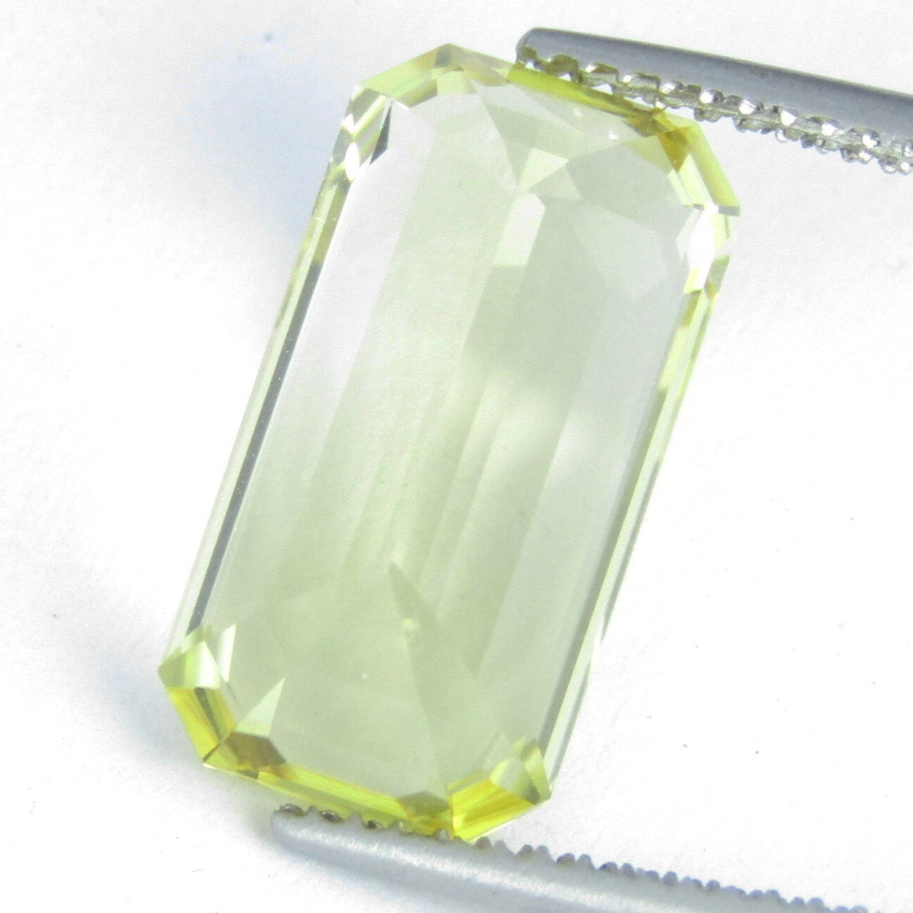 6.45Cts Glorious Natural Unheated Yellow Scapolite Emerald Shape Gemstone