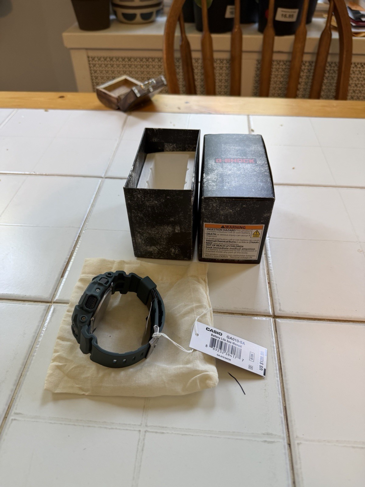 Men’s 10 Year Battery G-Shock GA010-2A