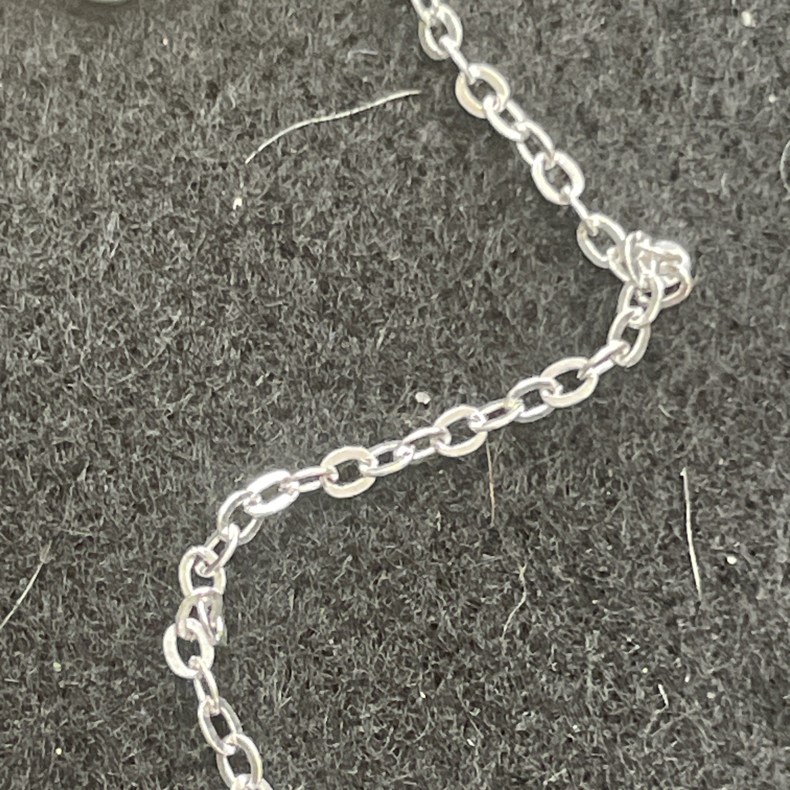 925 Silver Plated 1.2mm, 18” Cable Chain Necklace With 3mm Lobster Clasp