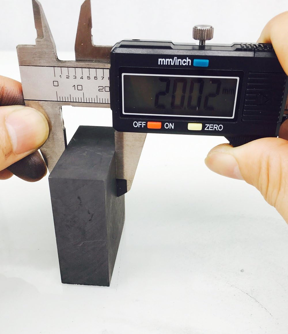 99.9% Purity Graphite Ingot Block EDM Graphite Plate Milling Surface (50Mmx50Mmx
