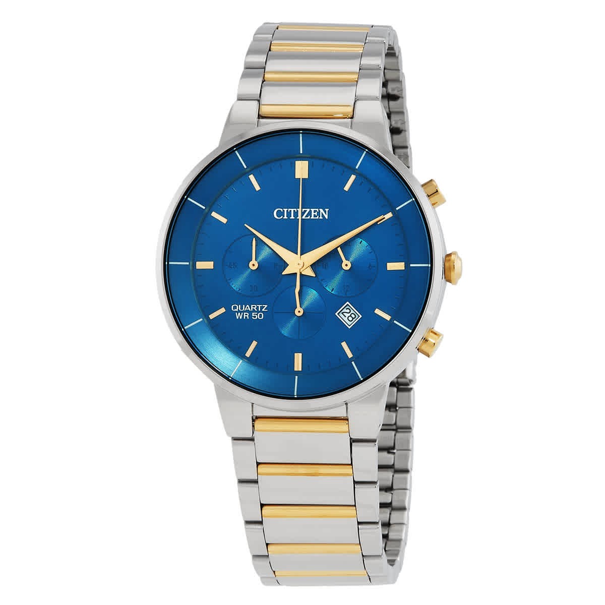 Citizen Chronograph Quartz Blue Dial Men’s Watch AN8224-51L