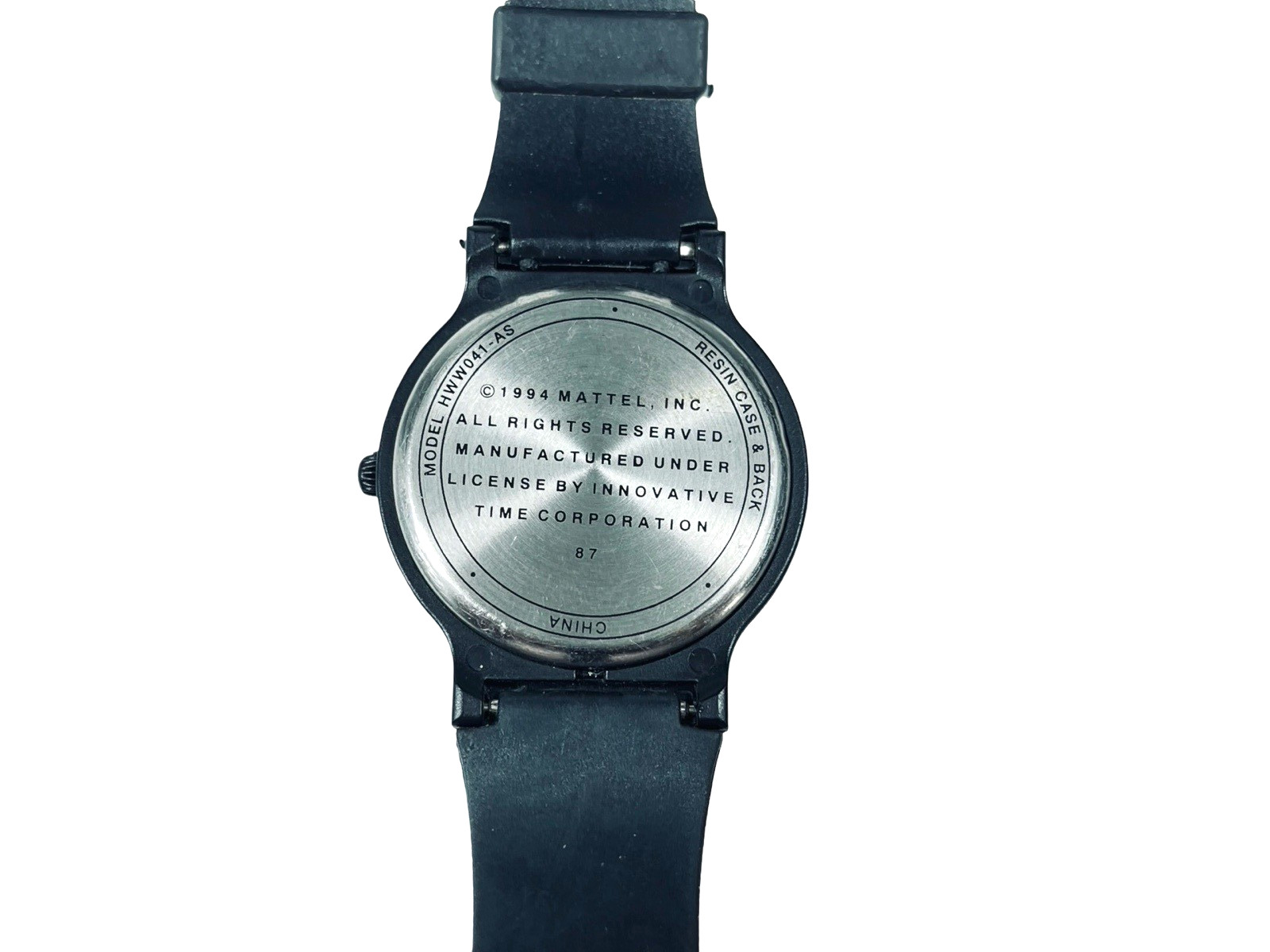 Hot Wheels 1994 Bad to the Bone Flip Face Digital Watch – Battery Replaced NOS
