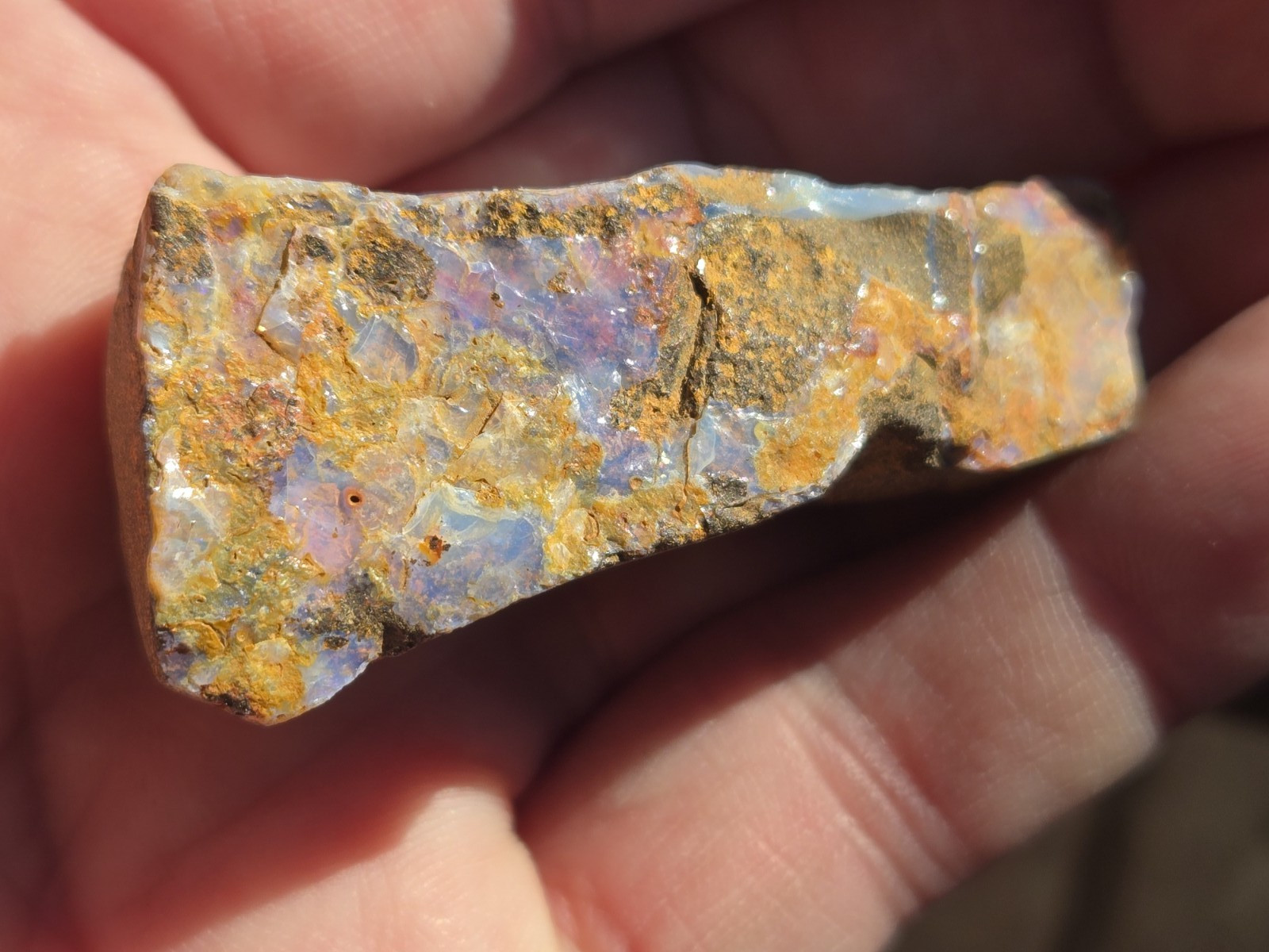 Opal Specimen rough as found 42 grams