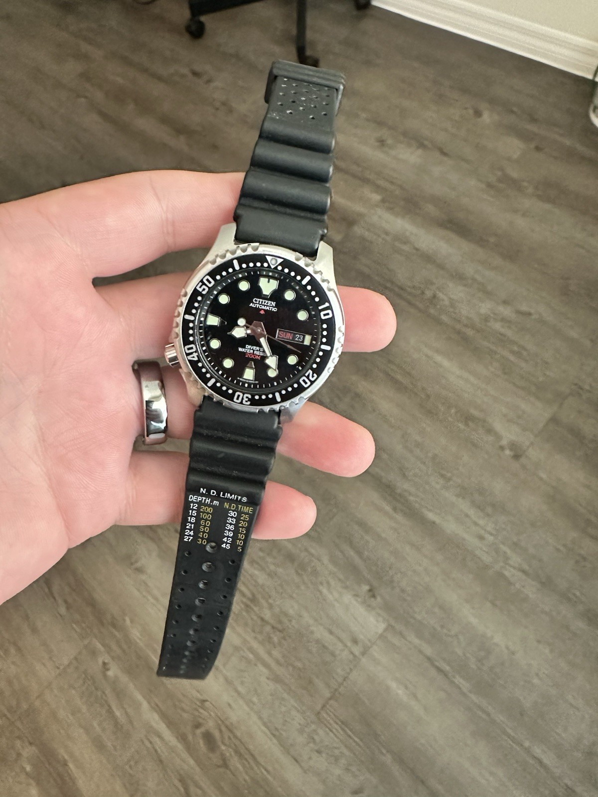 CITIZEN Promaster NY0040-09EE Automatic Dive Watch Black Dial