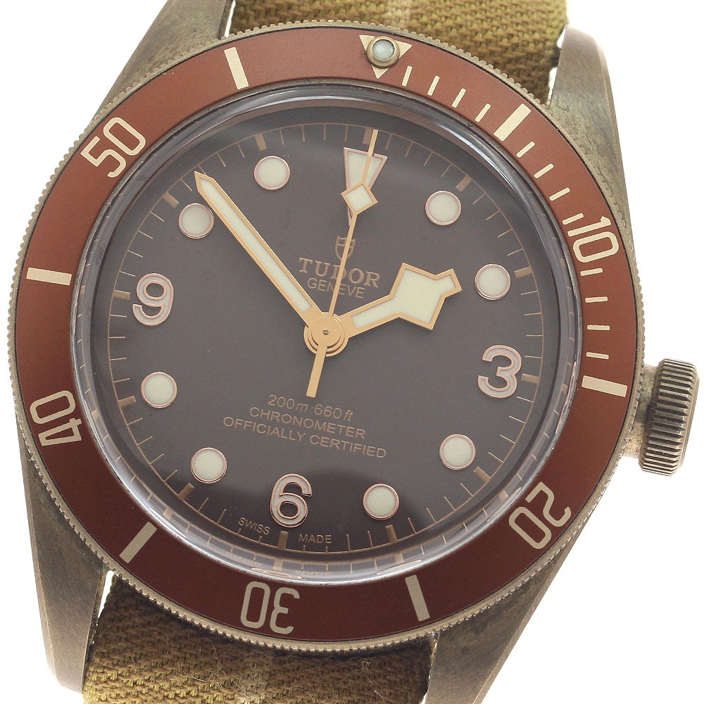 TUDOR Heritage Black Bay Bronze 79250BM Brown Dial Automatic Men’s Watch_952799