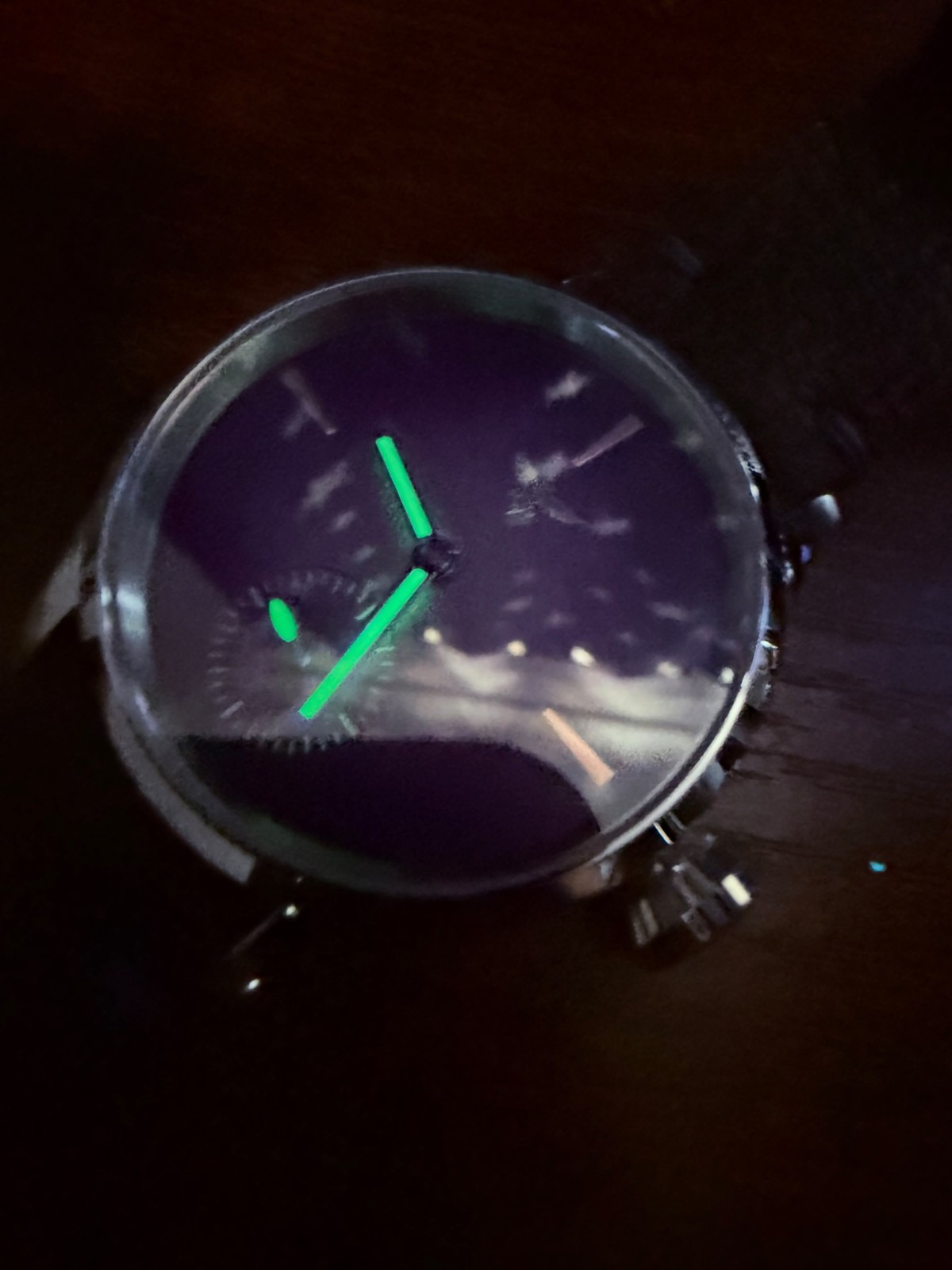 Watch Swiss eta 6498 movement Handmade Strap