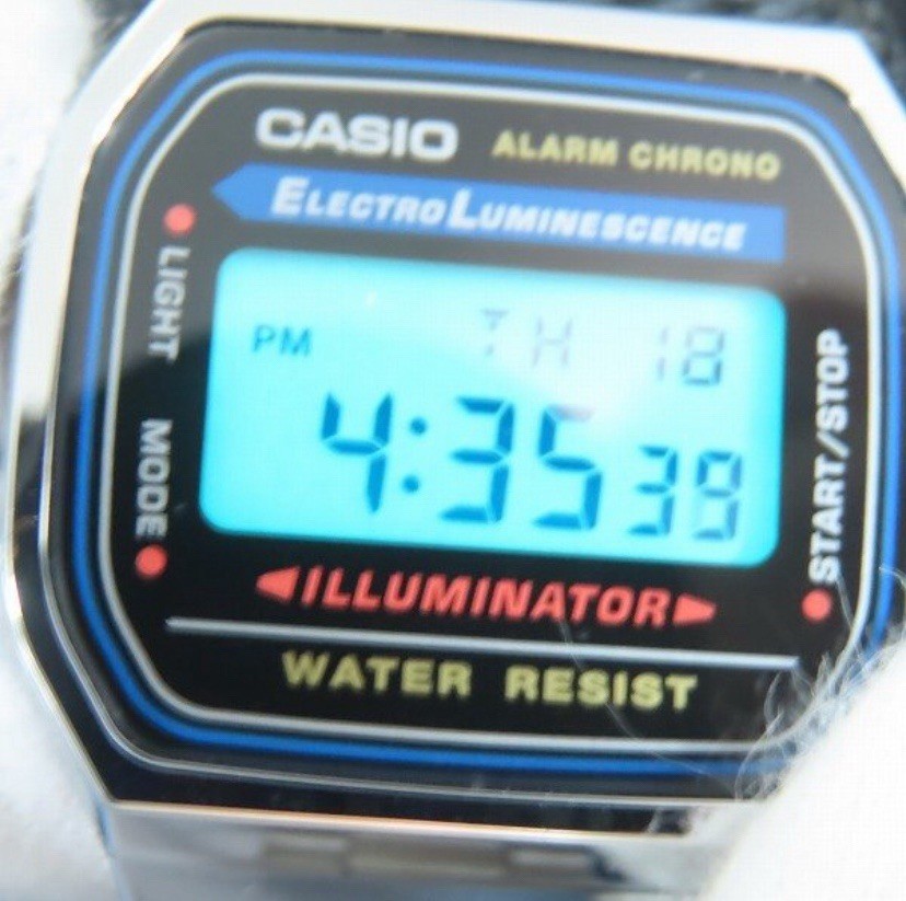 Casio A168WA Watch Japan Tasted Work