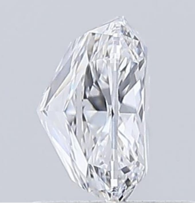 2 Ct Princess Cut IGI Certified Lab Grown CVD Diamond E Color SI1 Clarity Stone