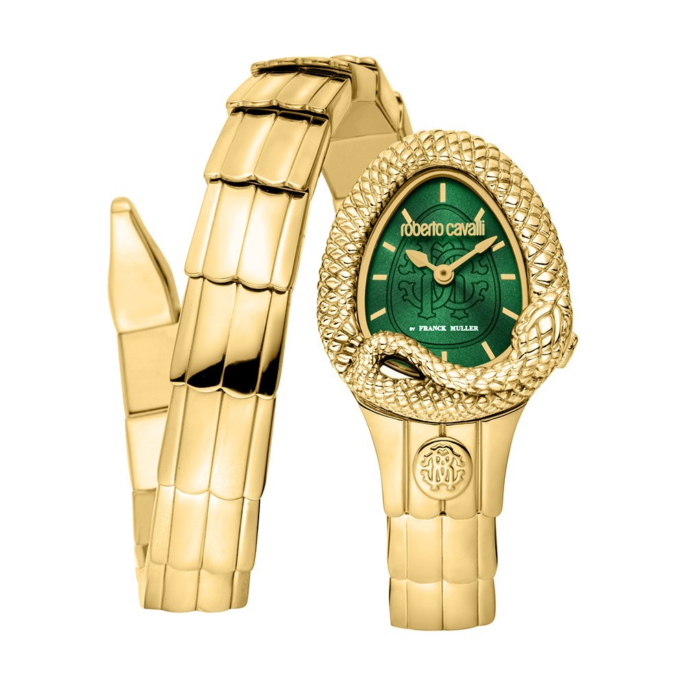 Roberto Cavalli by Franck Muller RV1L201M0031 Quartz Ladies’ Watch Japan 2Y Wty