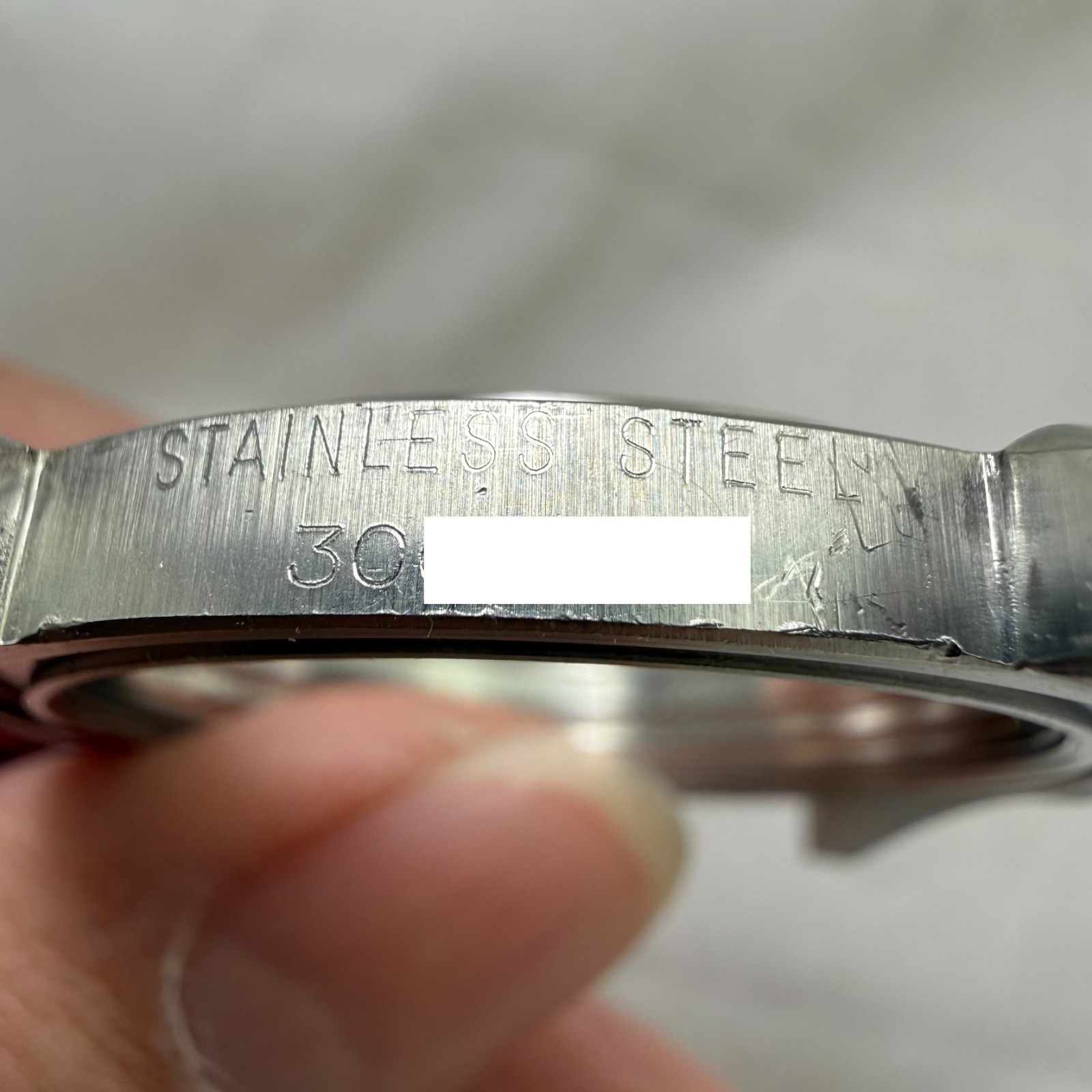 VINTAGE GENUINE ROLEX 1675 GMT MASTER CASE TOP NON QUICK SET MODEL 1972 # 710